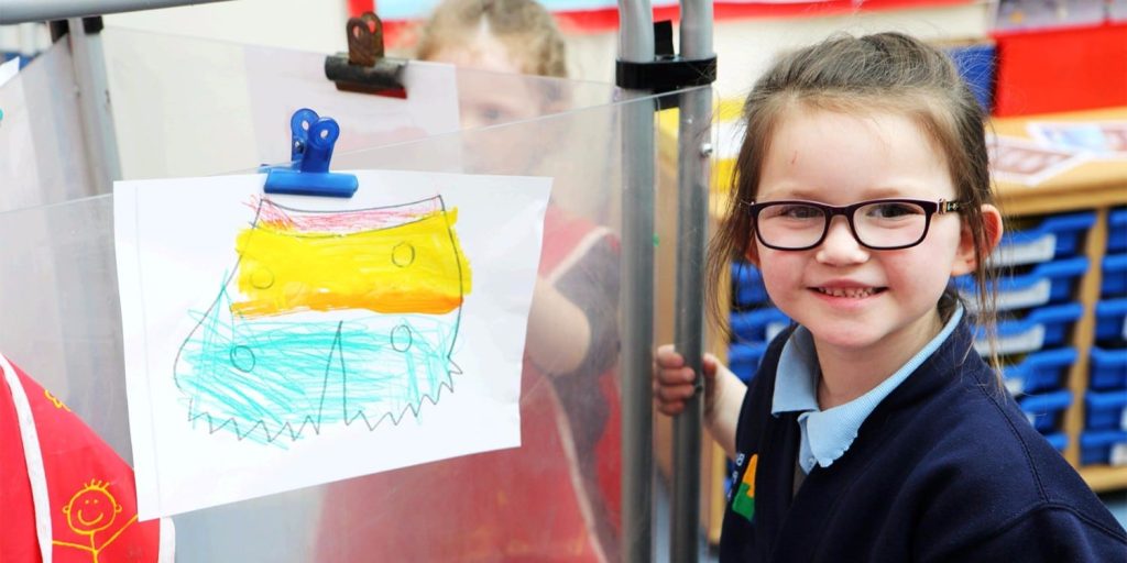 Primary Student Painting