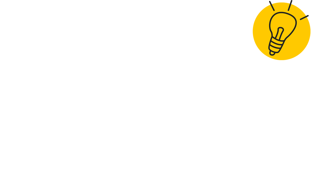 Light Bulb Icon Top Right